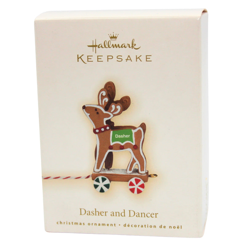 Hallmark Ornament: 2009 Dasher and Dancer | QRP4705