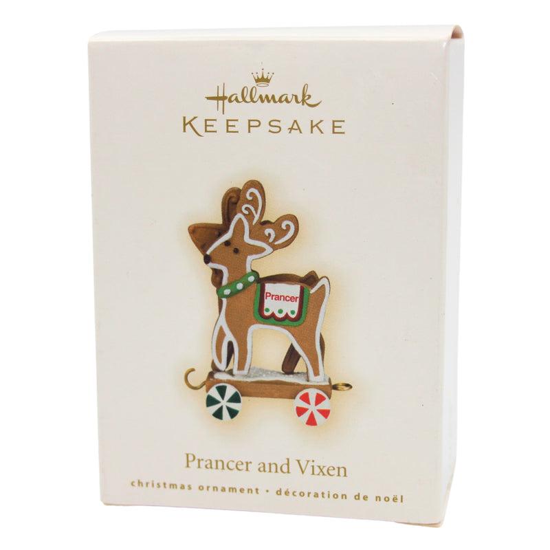 Hallmark Ornament: 2009 Prancer and Vixen | QRP4712