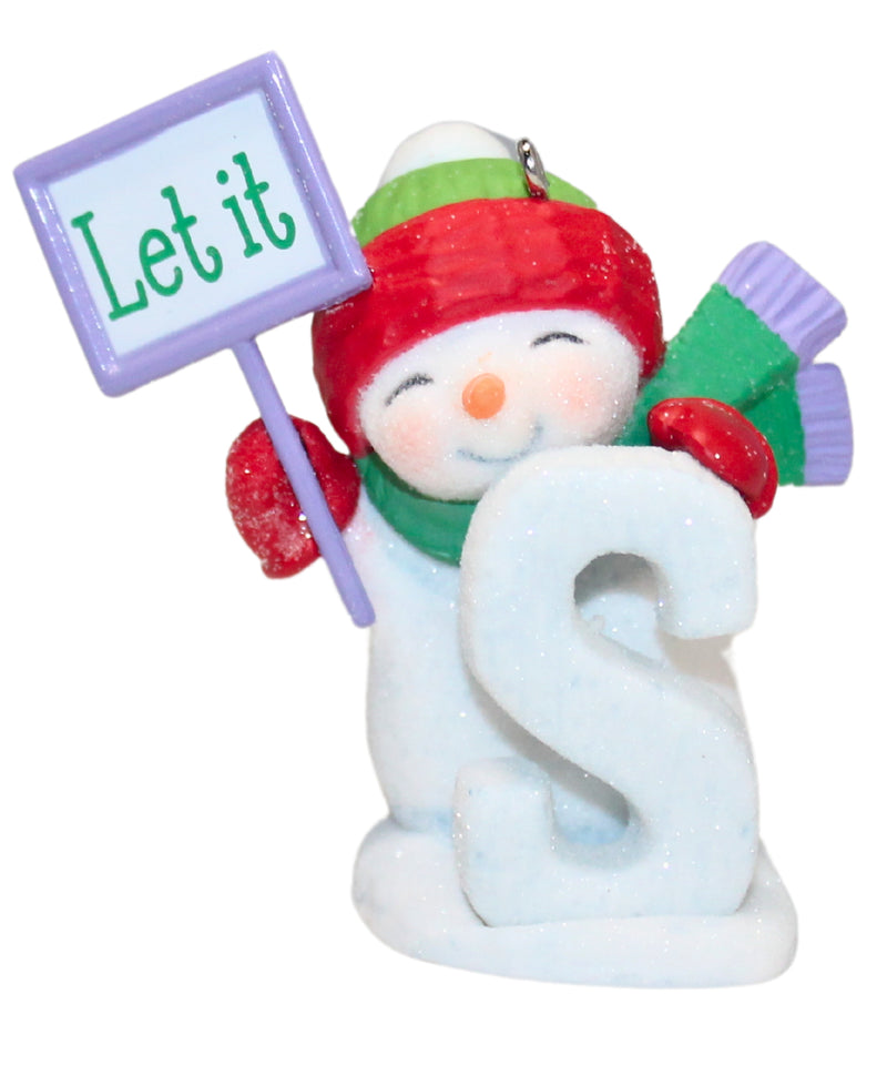 Hallmark Ornament: 2013 "S" is for Snow! | QRP5925