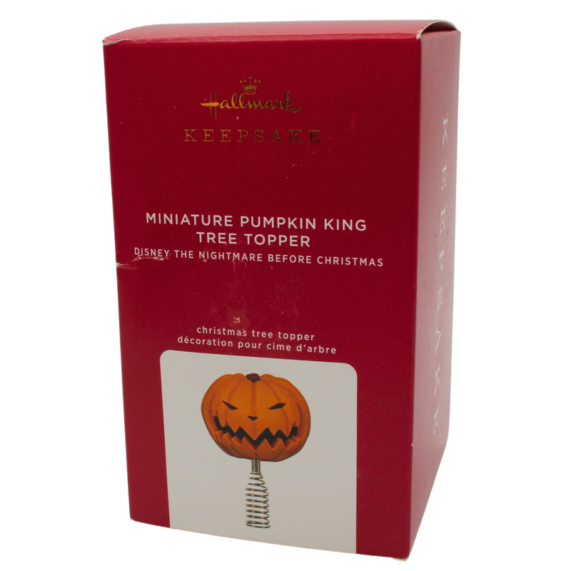 Hallmark Ornament: 2020 Miniature Pumpkin King Tree Topper | QSB6321 | Disney