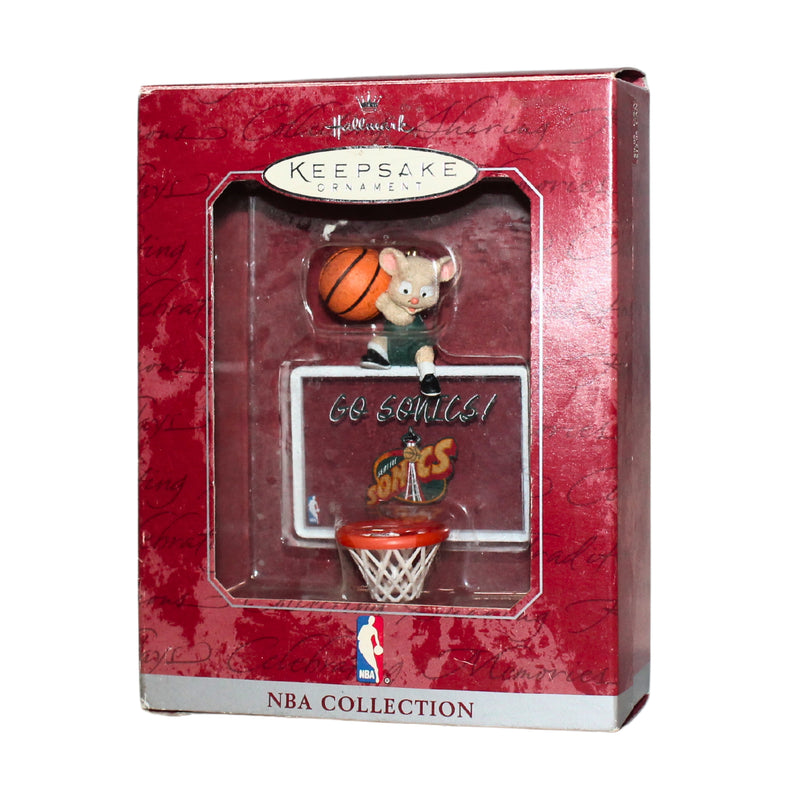 Hallmark Ornament: 1998 Seattle Supersonics | QSR1076 | NBA