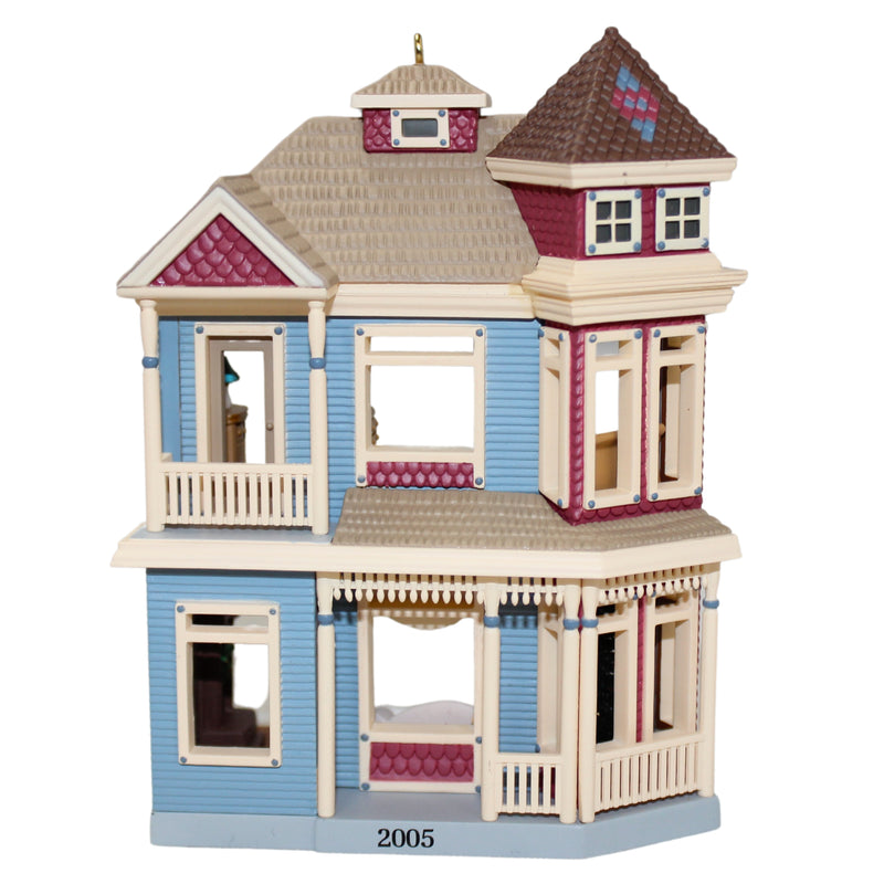 Hallmark Ornament: 2005 Victorian Home | QX2322-C | Repaint