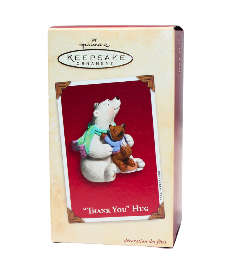 Hallmark Ornament: 2002 "Thank You" Hug | QX2893