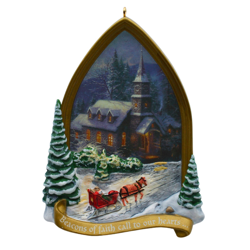 Hallmark Ornament: 2002 Sunday Evening Sleigh Ride | QX2903