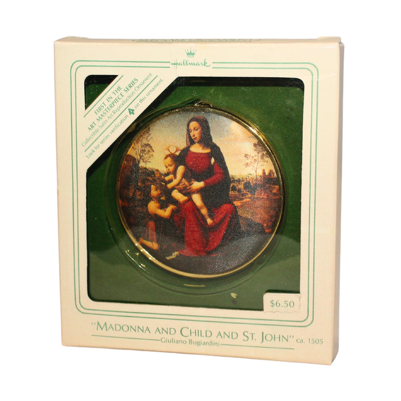 Hallmark Ornament: 1984 Madonna and Child and St. John | QX3494