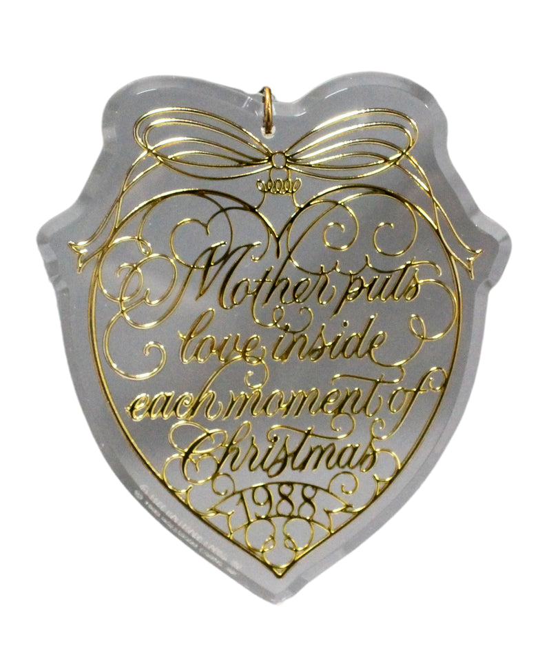 Hallmark Ornament: 1988 Mother | QX3751