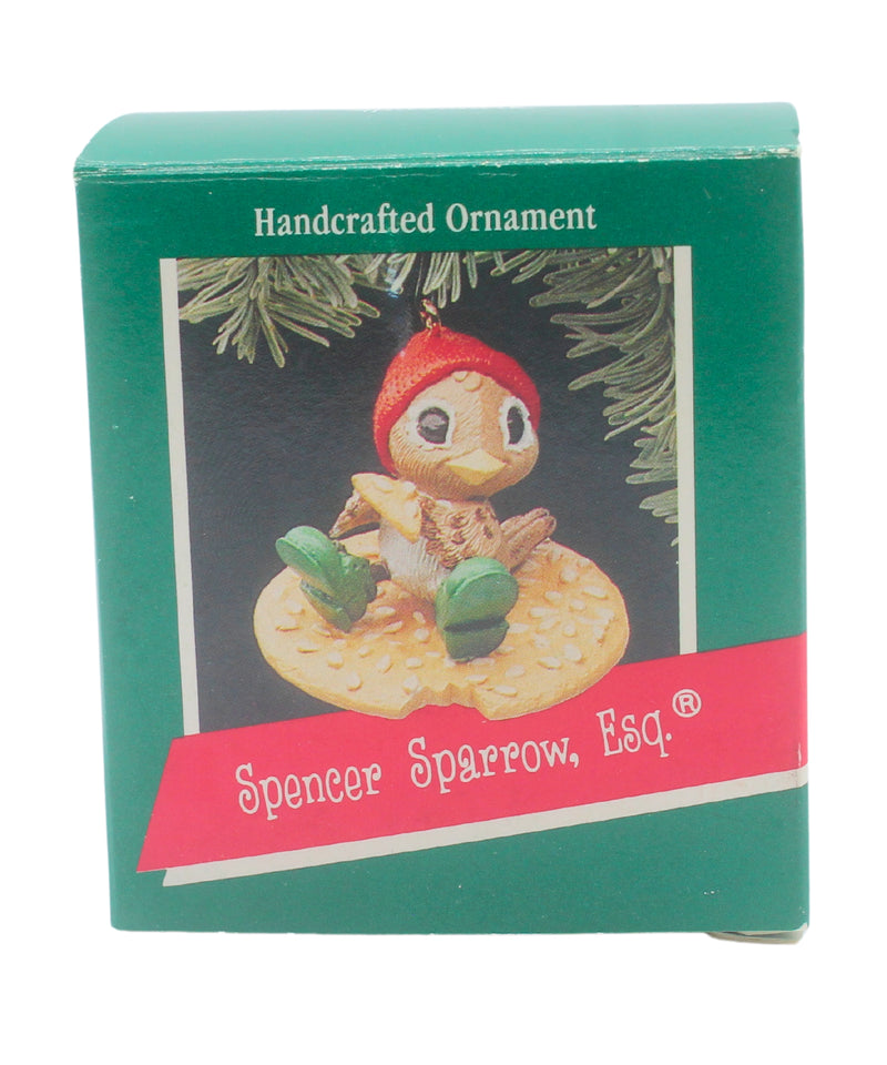 Hallmark Ornament: 1989 Spencer Sparrow Esq. | QX4312