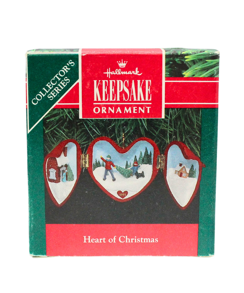 Hallmark Ornament: 1991 Heart of Christmas | QX4357