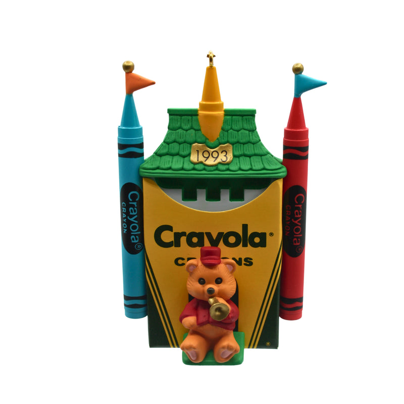 Hallmark Ornament: 1993 Bright Shining Castle | QX4422 | Crayola