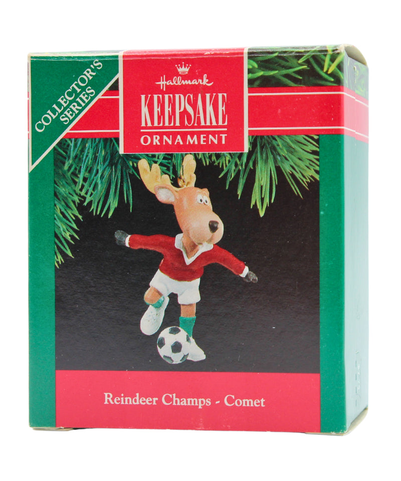 Hallmark Ornament: 1990 Reindeer Champs - Comet | QX4433