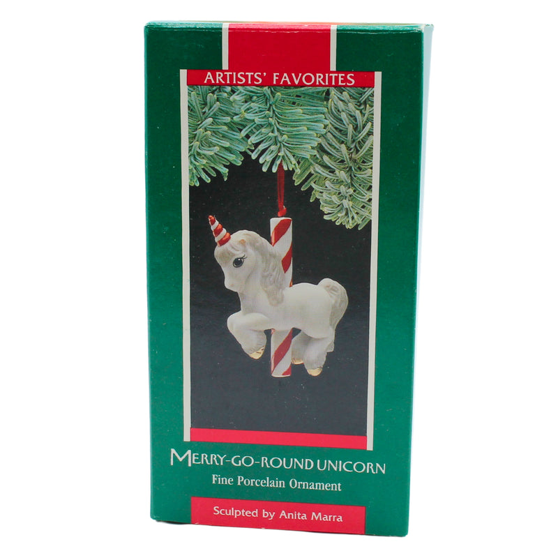 Hallmark Ornament: 1989 Merry-Go-Round Unicorn | QX4472