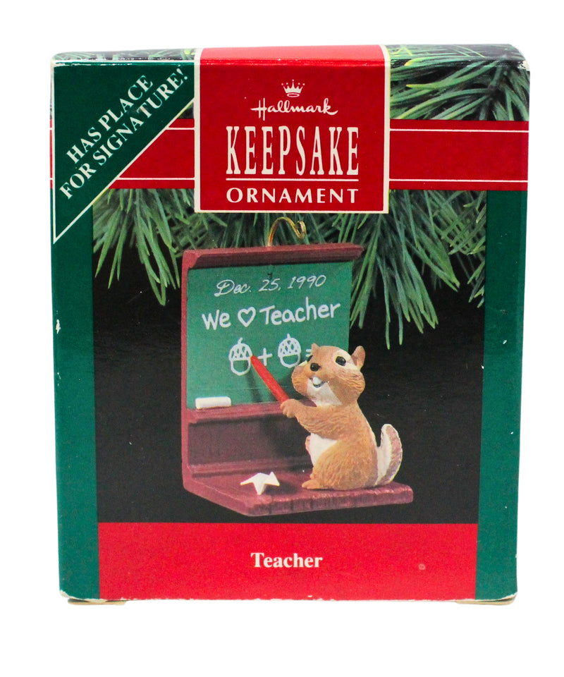 Hallmark Ornament: 1990 Teacher | QX4483