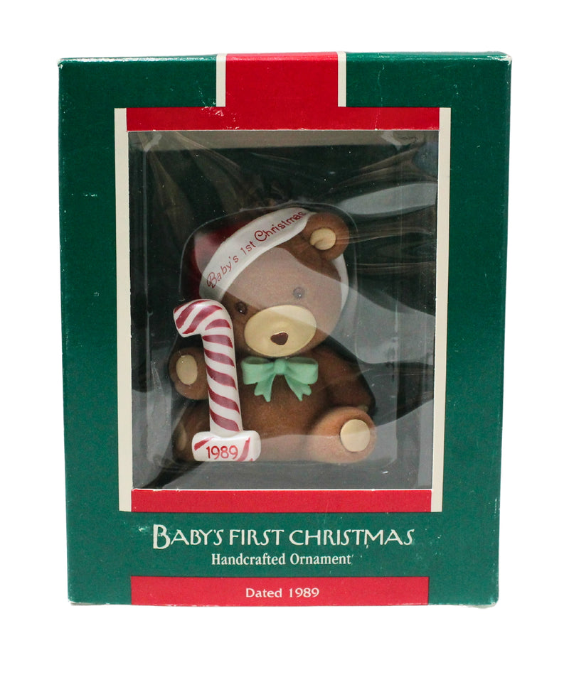 Hallmark Ornament: 1989 Baby's First Christmas | QX4492