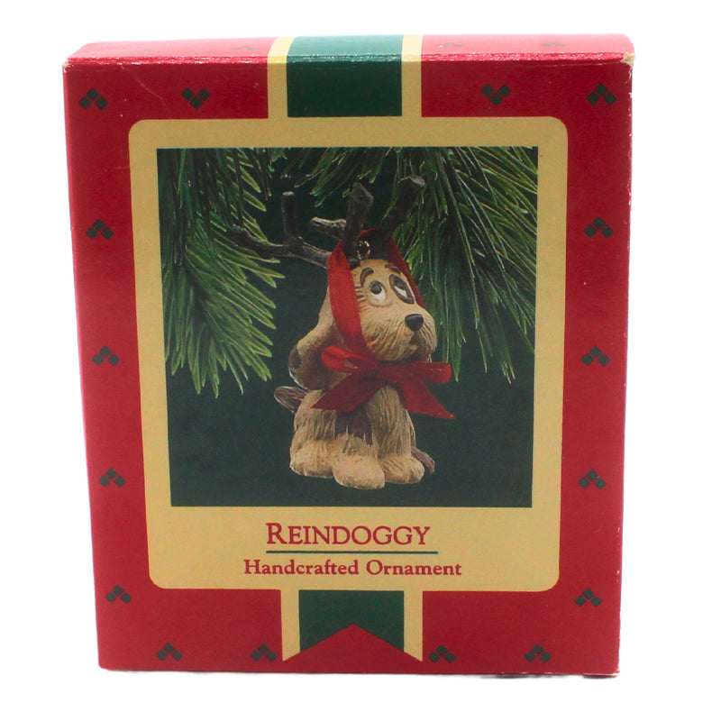 Hallmark Ornament: 1987 Reindoggy | QX4527