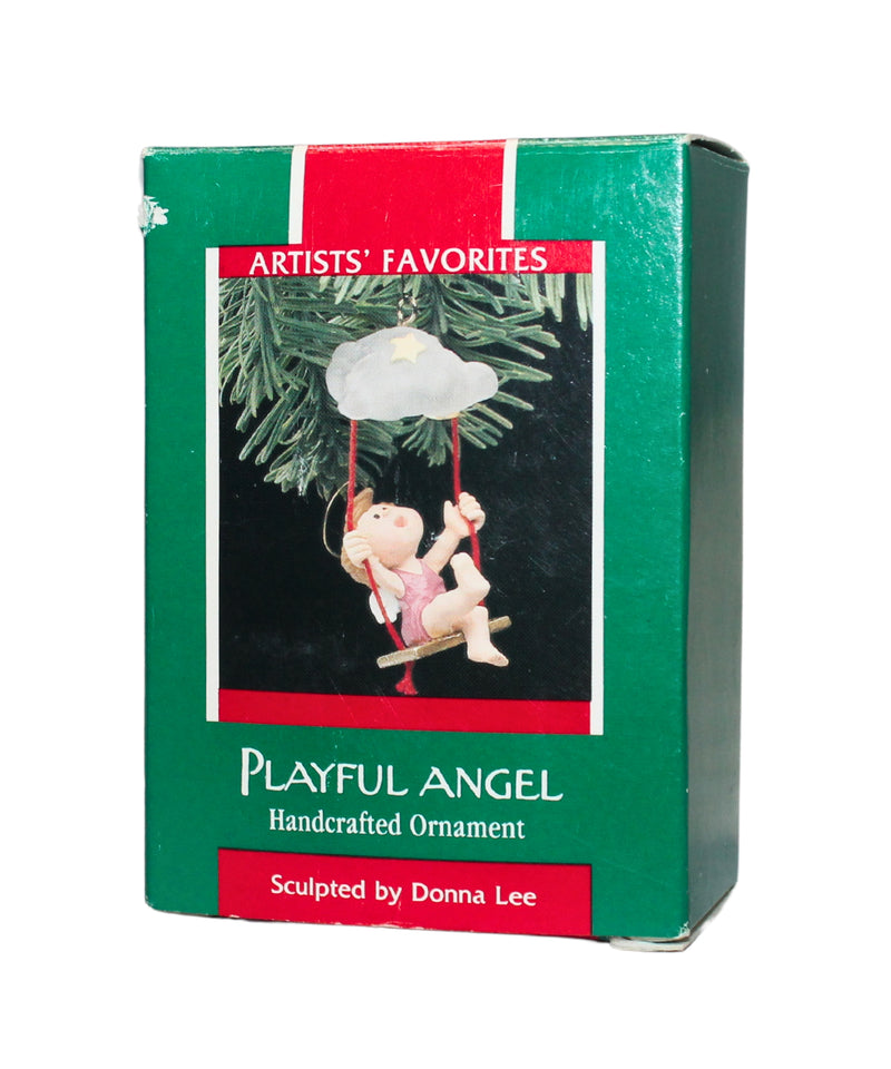 Hallmark Ornament: 1989 Playful Angel | QX4535