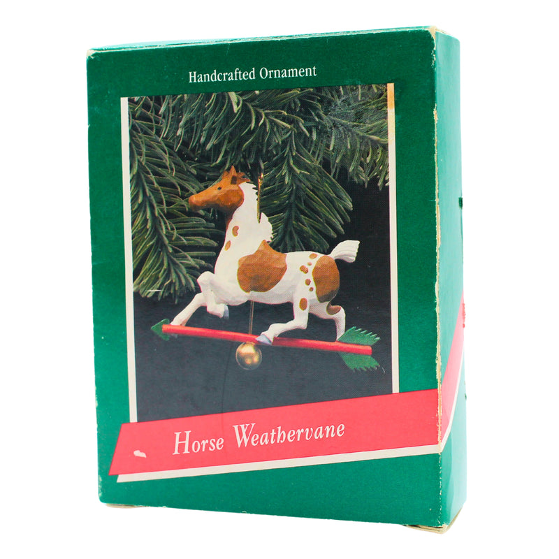 Hallmark Ornament: 1989 Horse Weathervane | QX4632