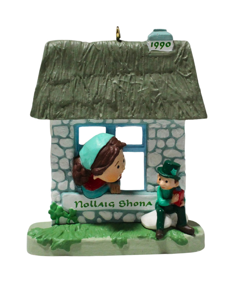 Hallmark Ornament: 1990 Windows of the World - Irish | QX4636