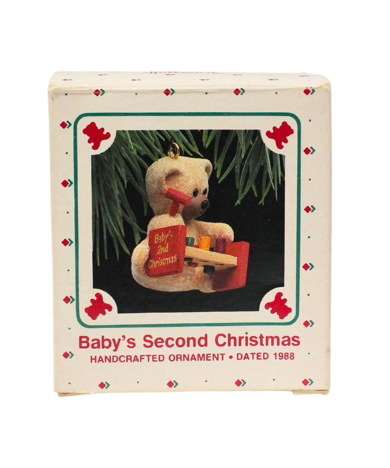 Hallmark Ornament: 1988 Baby's Second Christmas | QX4711