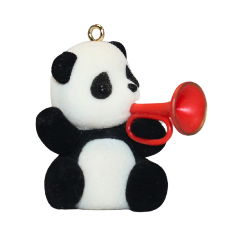 Hallmark Ornament: 1985 Trumpet Panda | QX4712