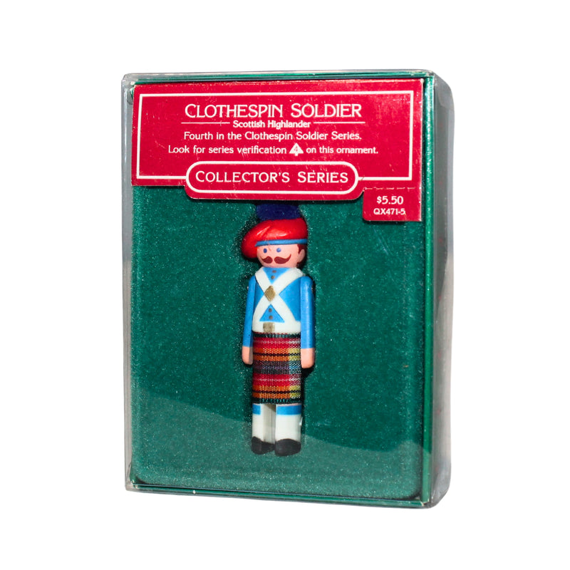 Hallmark Ornament: 1985 Scottish Highlander | QX4715