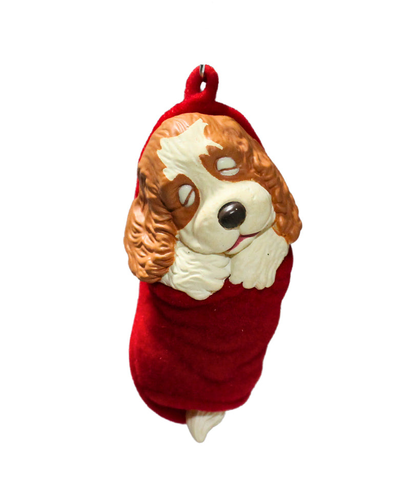 Hallmark Ornament: 1988 Slipper Spaniel | QX4724