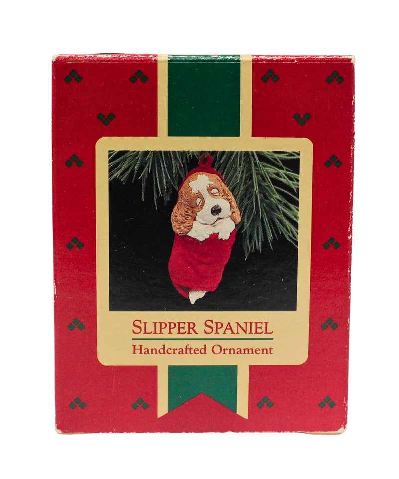 Hallmark Ornament: 1988 Slipper Spaniel | QX4724