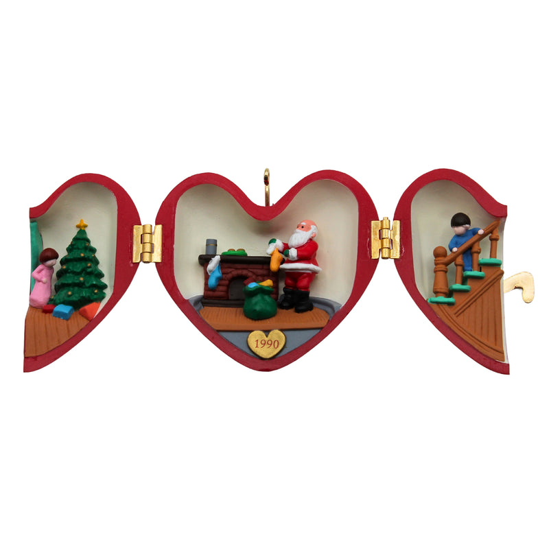 Hallmark Ornament: 1990 Heart of Christmas | QX4726