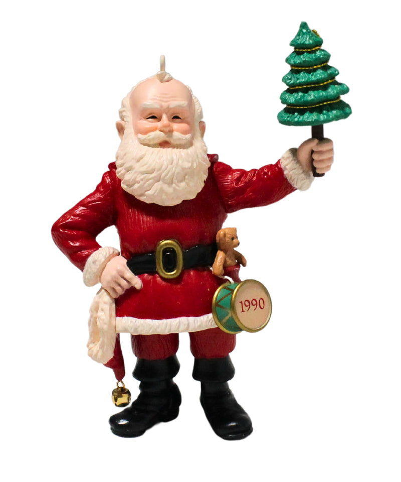 Hallmark Ornament: 1990 Merry Olde Santa  | QX4736