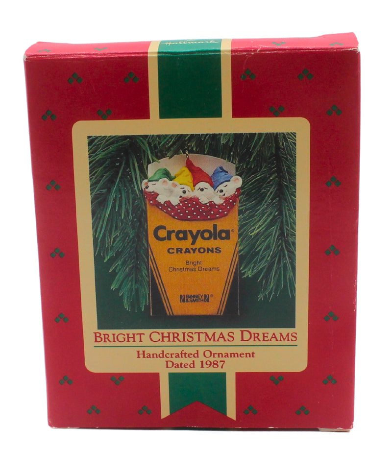 Hallmark Ornament: 1987 Bright Christmas Dreams | QX4737