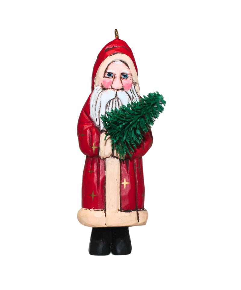 Hallmark Ornament: 1987 Folk Art Santa | QX4749