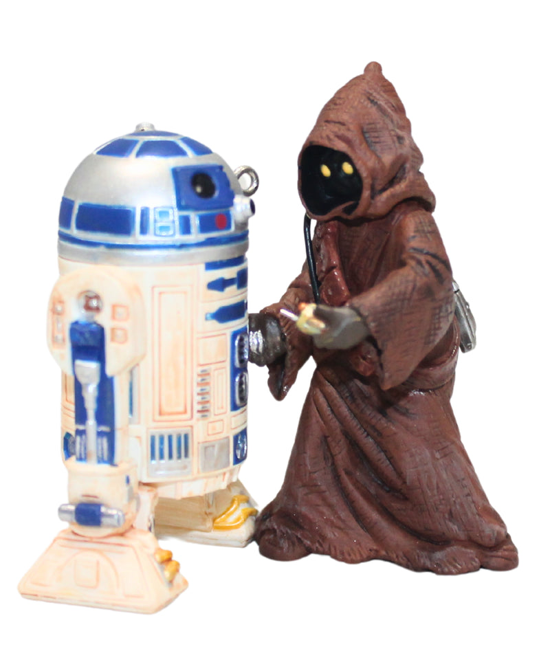 Hallmark Ornament: 2007 R2-D2 and Jawa | QX4797 | Star Wars