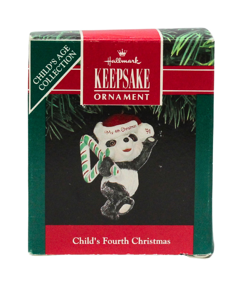 Hallmark Ornament: 1991 Child's Fourth Christmas | QX4907