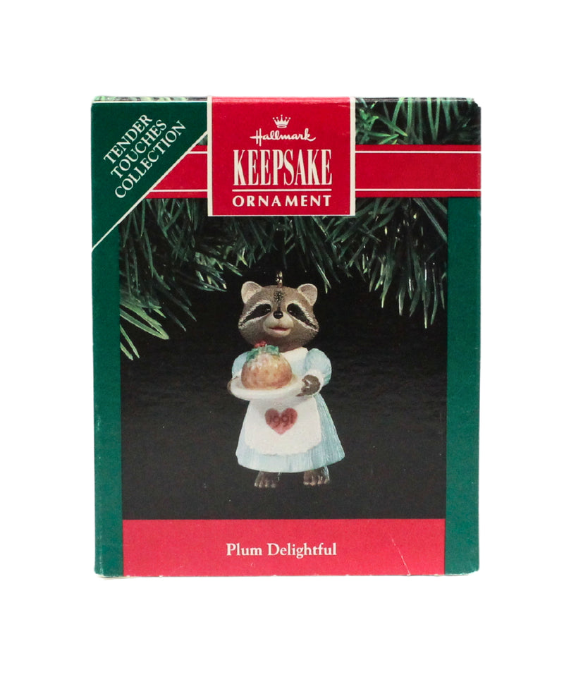 Hallmark Ornament: 1991 Plum Delighted | QX4977