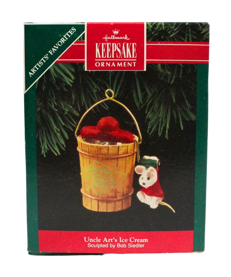 Hallmark Ornament: 1992 Uncle Art's Ice Cream | QX5001