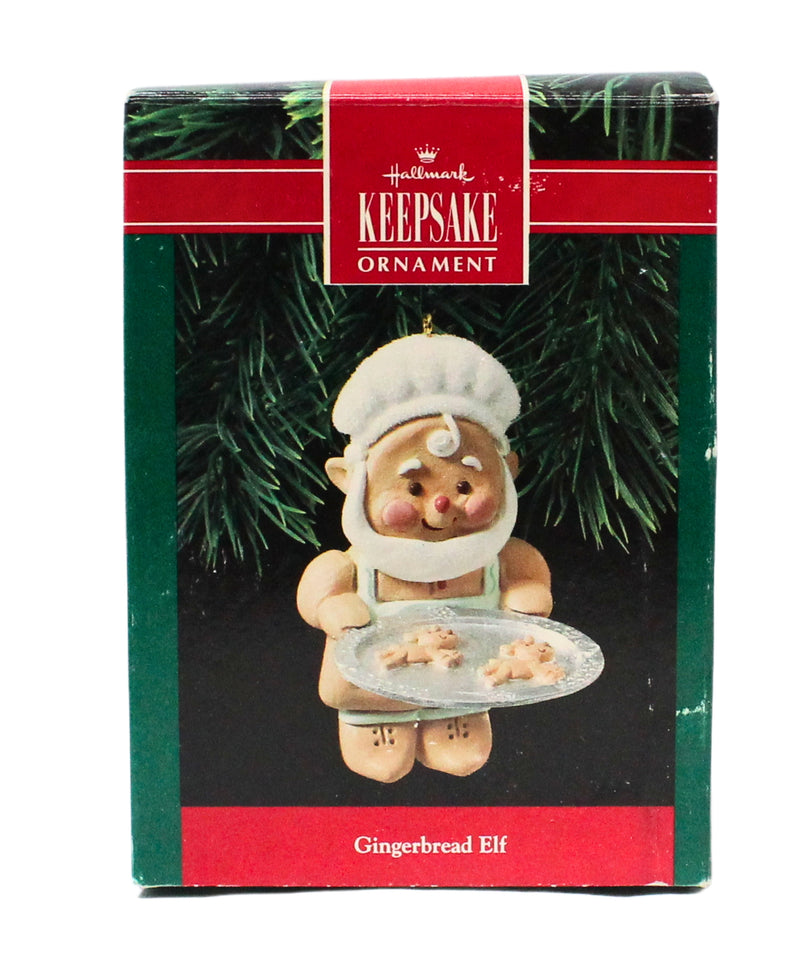 Hallmark Ornament: 1990 Gingerbread Elf | QX5033