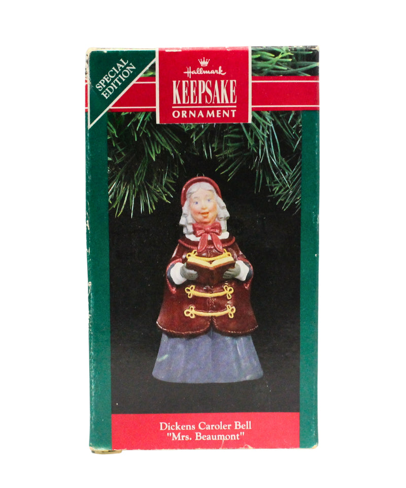 Hallmark Ornament: 1991  Dickens Caroler Bell | QX5039