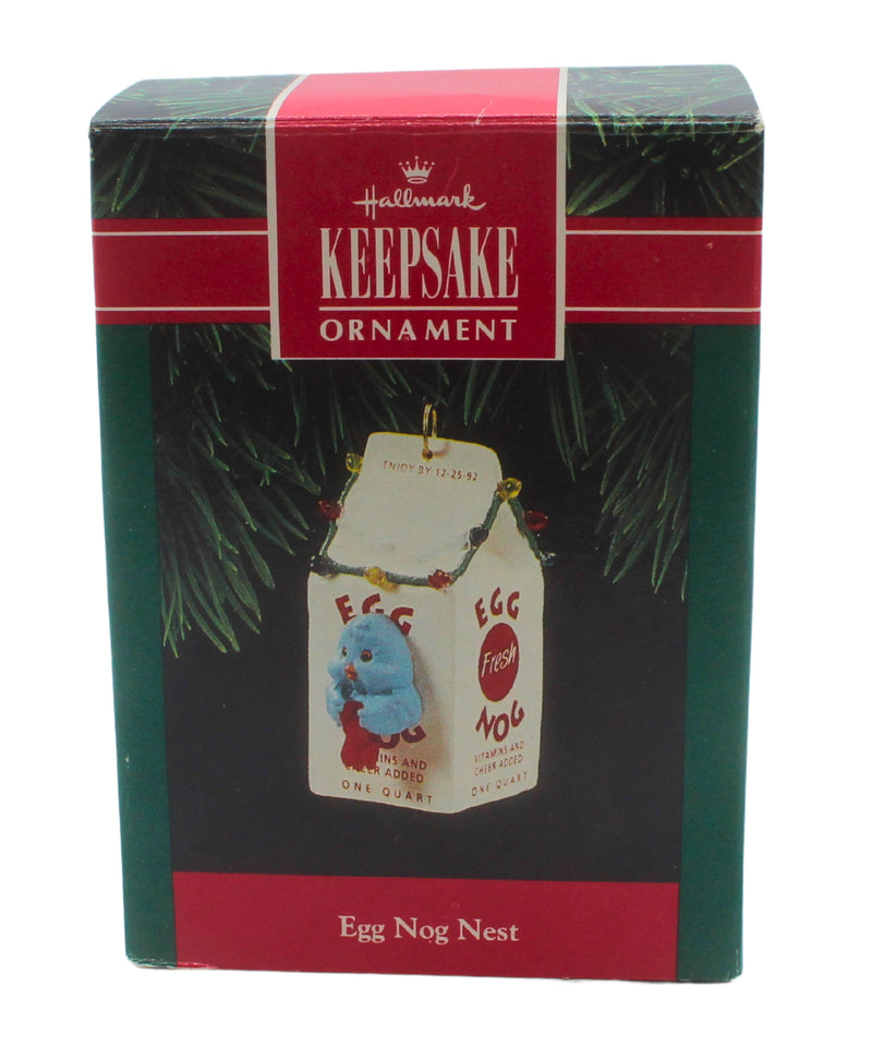 Hallmark Ornament: 1992 Egg Nog Nest | QX5121