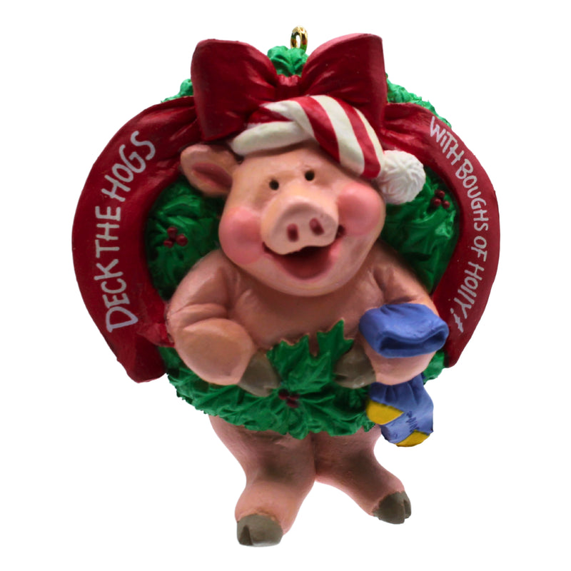 Hallmark Ornament: 1992 Deck the Hogs | QX5204