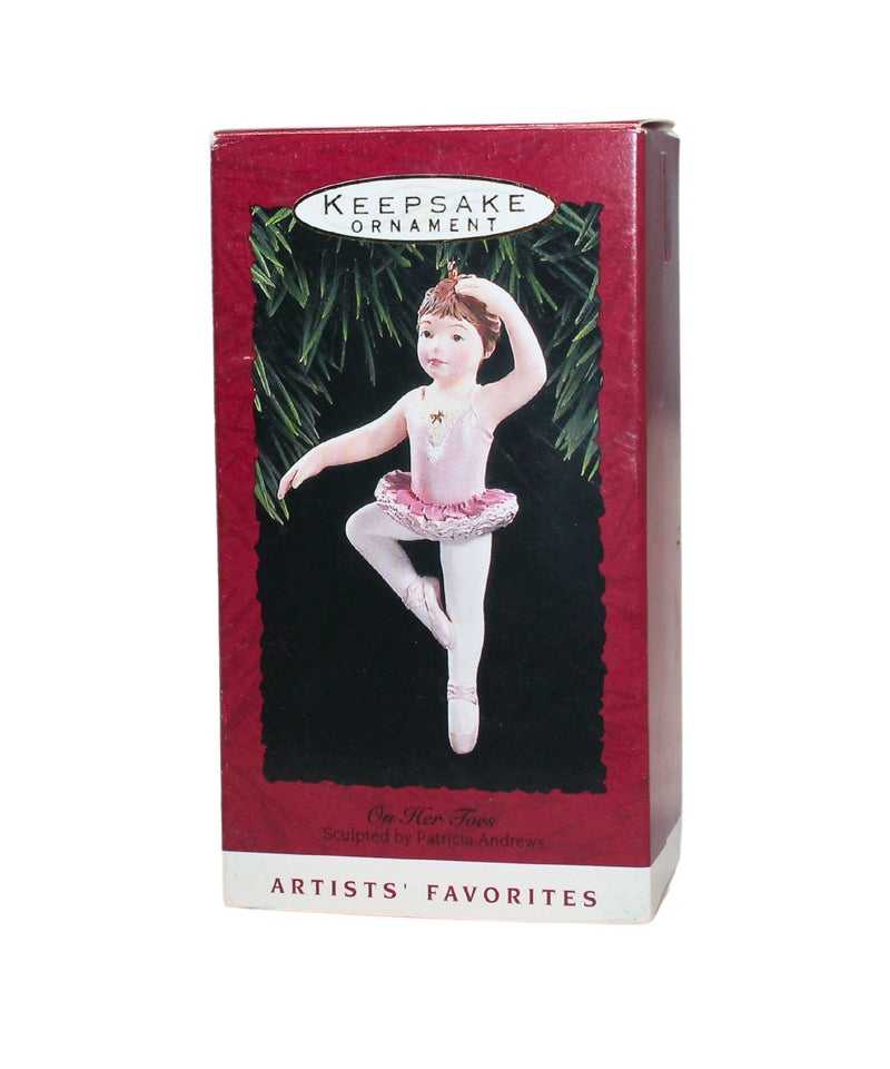 Hallmark Ornament: 1993 On Her Toes | QX5265