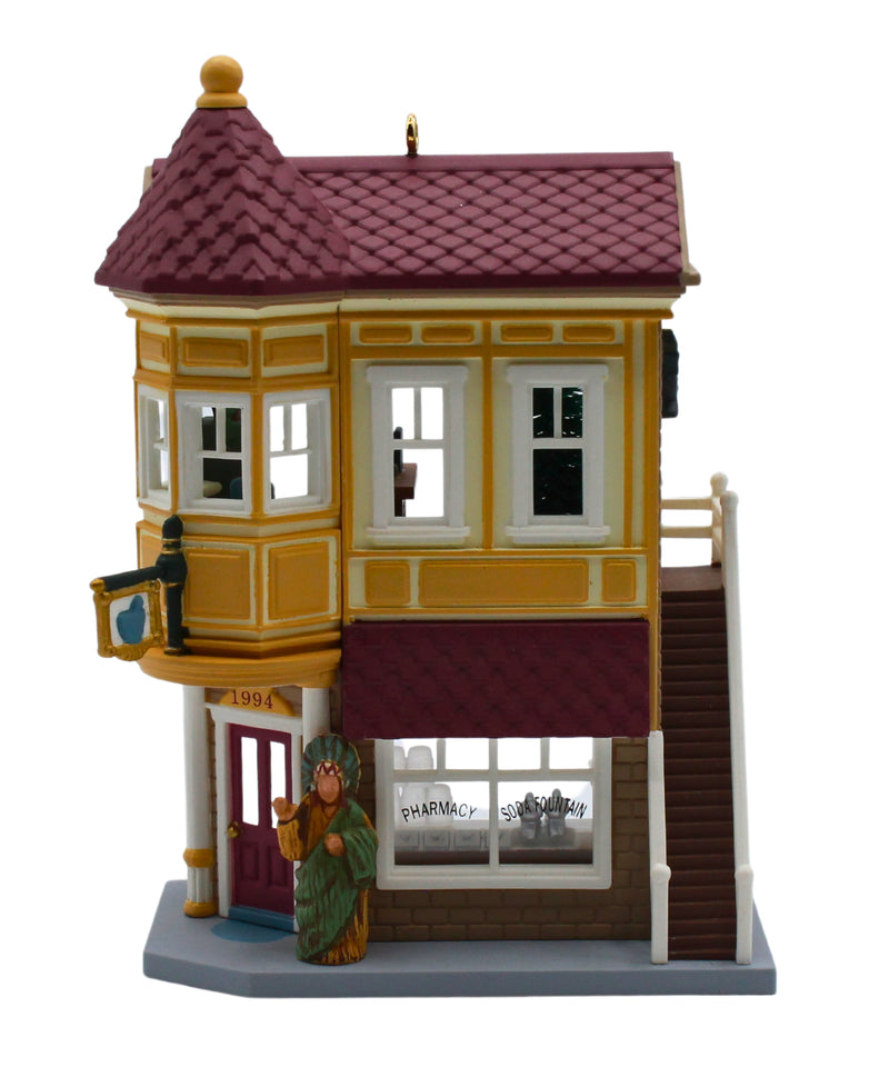 Hallmark Ornament: 1994 Neighborhood Drugstore | QX5286