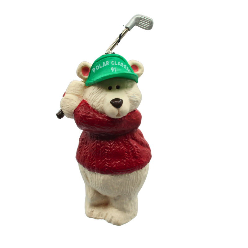 Hallmark Ornament: 1991 Polar Classic | QX5287 | Golf