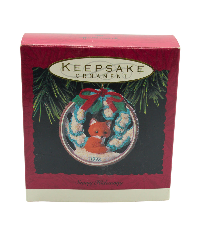 Hallmark Ornament: 1993 Snowy Hideaway | QX5312