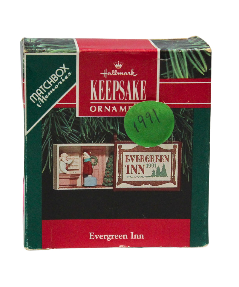 Hallmark Ornament: 1991 Evergreen Inn | QX5389