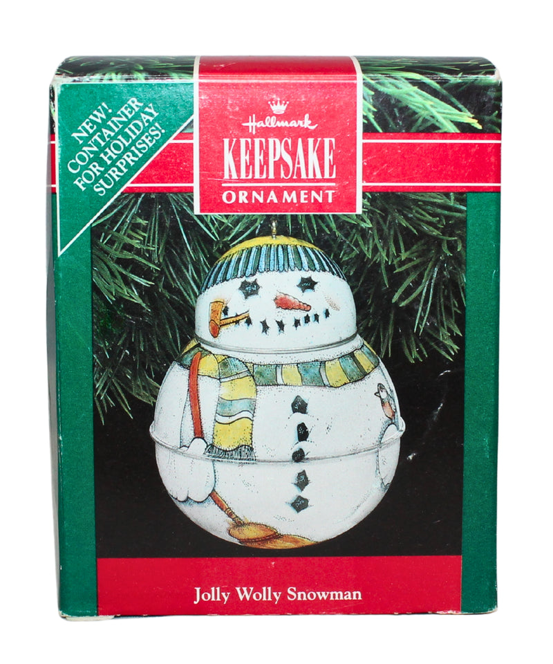 Hallmark Ornament: 1991 Jolly Wolly Snowman | QX5427