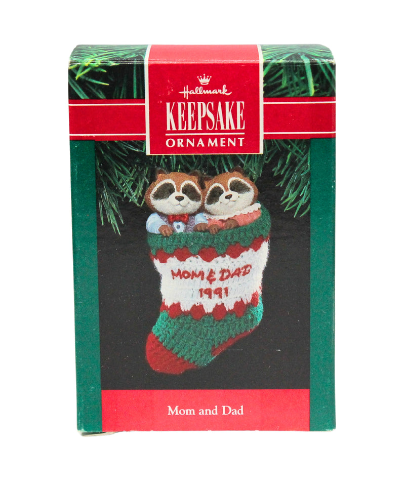 Hallmark Ornament: 1991 Mom and Dad | QX5467