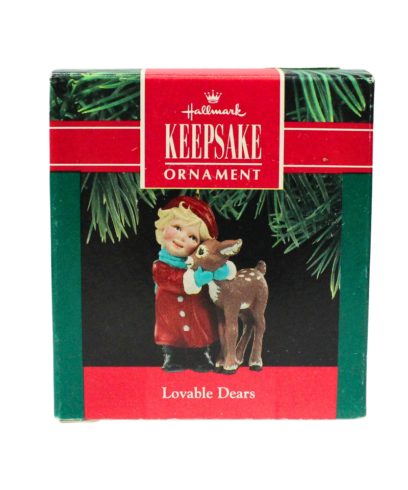 Hallmark Ornament: 1990 Lovable Dears | QX5476