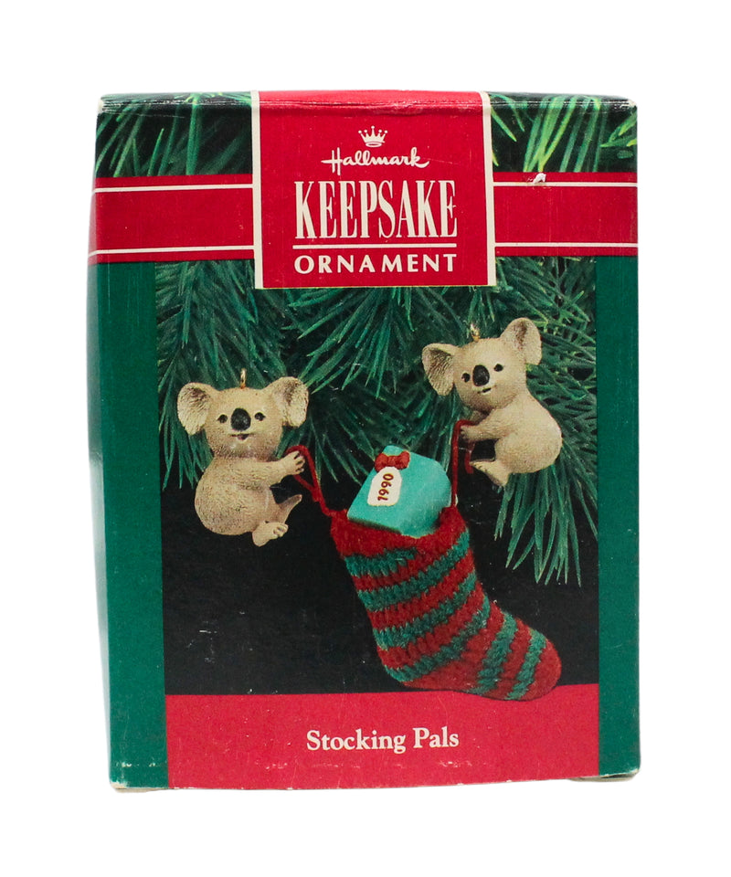 Hallmark Ornament: 1990 Stocking Pals  | QX5493