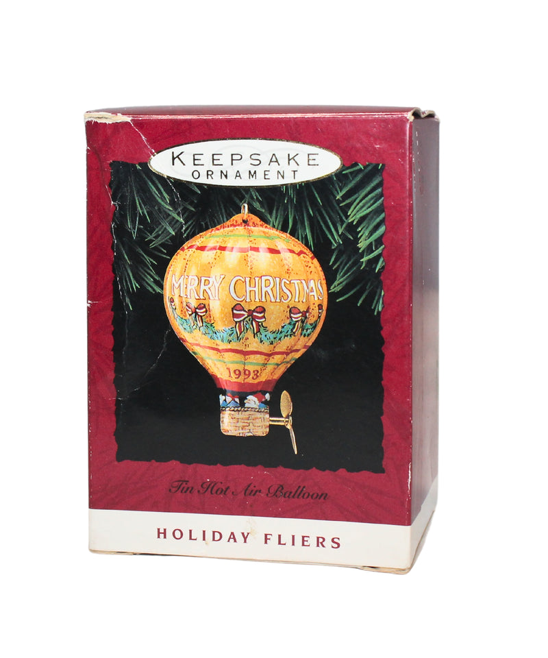 Hallmark Ornament: 1993 Tin Hot Air Balloon | QX5615