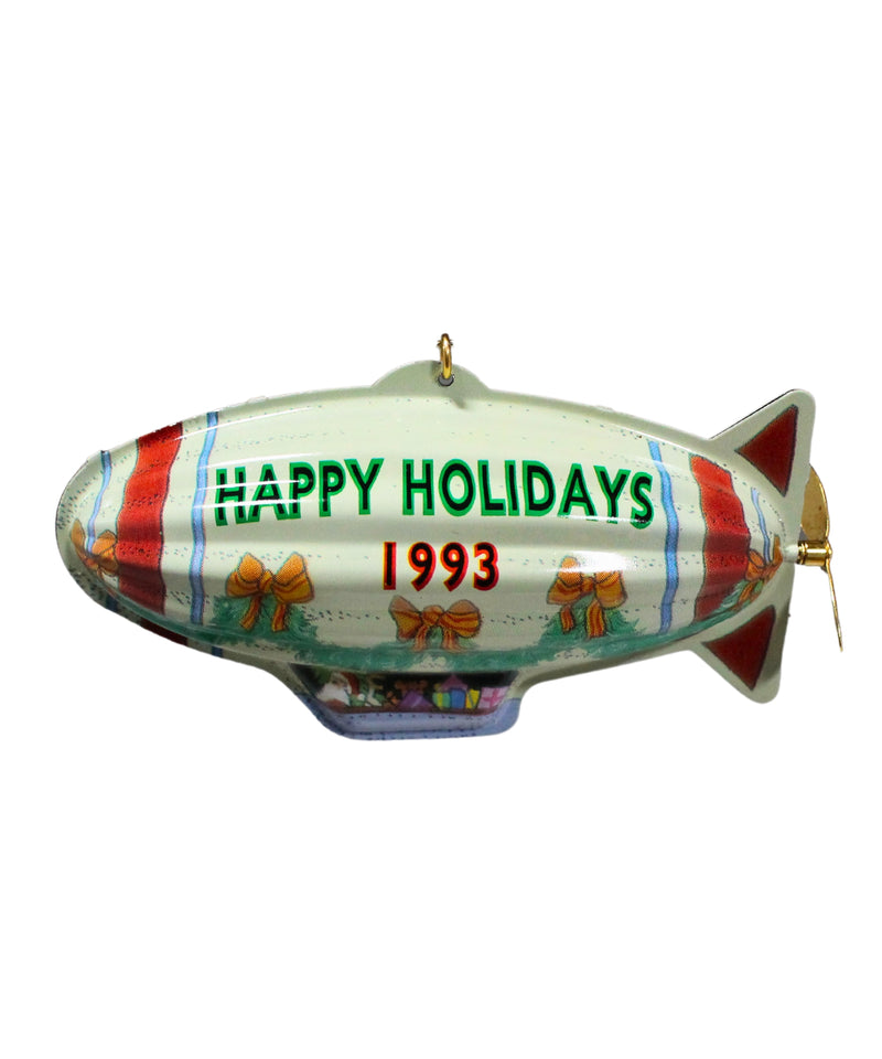 Hallmark Ornament: 1993 Tin Blimp | QX5625