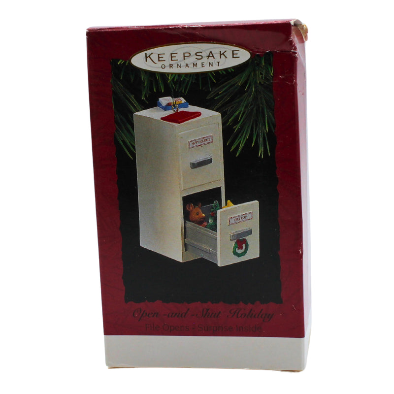 Hallmark Ornament: 1994 Open-and-Shut Holiday | QX5696